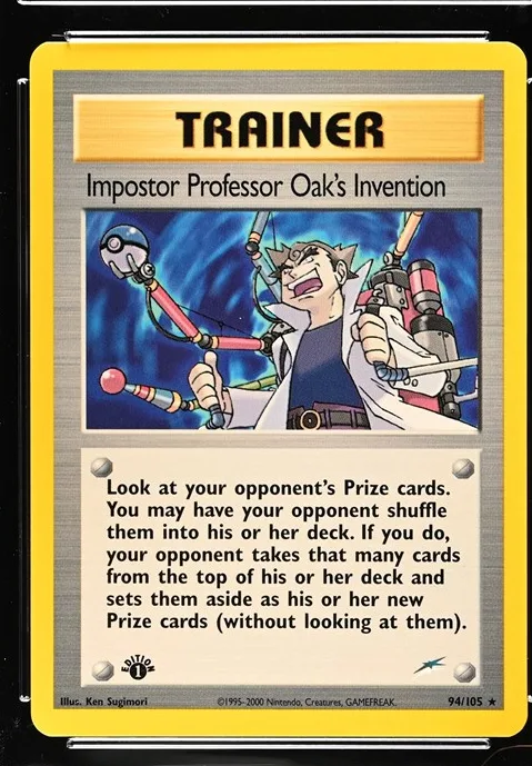 Impostor Professor Oak's Invention