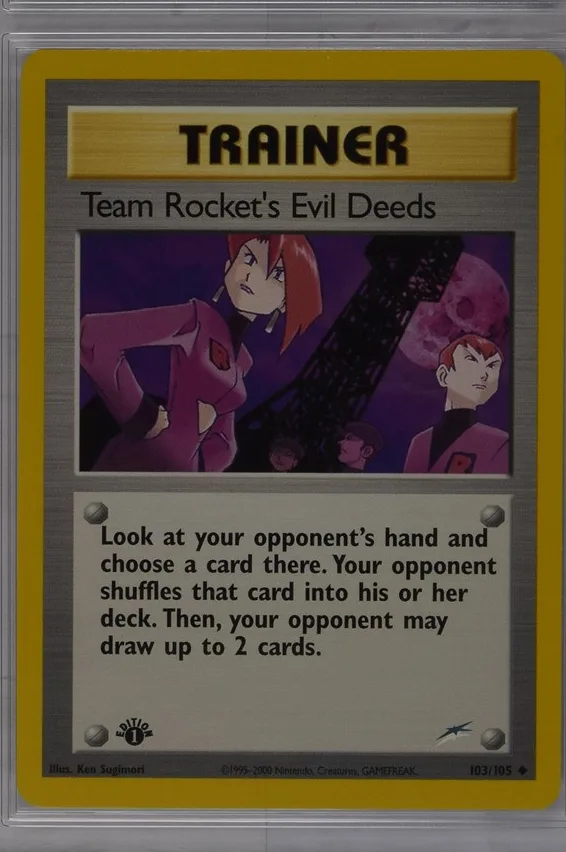 Team Rocket's Evil Deeds