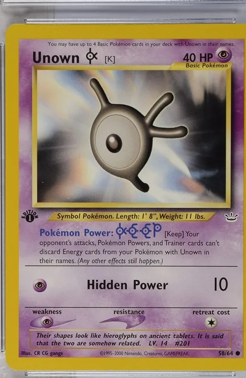 Unown [K]