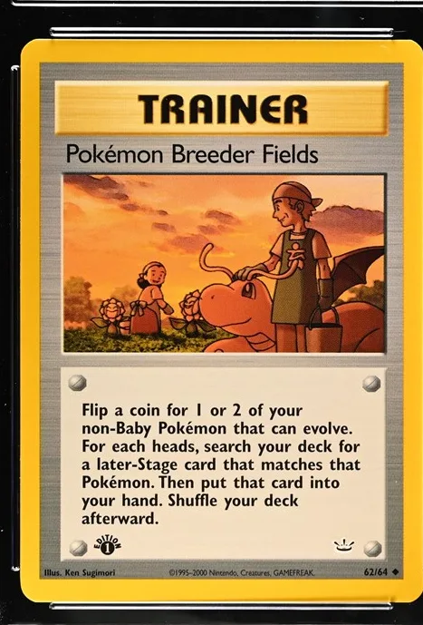 Pokémon Breeder Fields