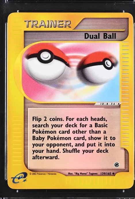 Dual Ball Pokémon card front