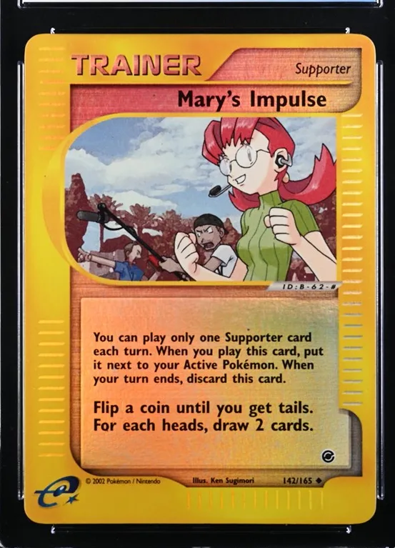 Mary's Impulse Pokémon card front