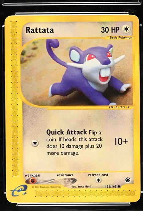 Rattata Pokémon card front