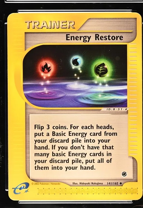 Energy Restore Pokémon card front