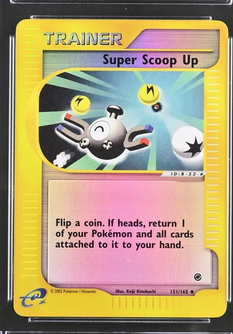 Super Scoop Up Pokémon card front