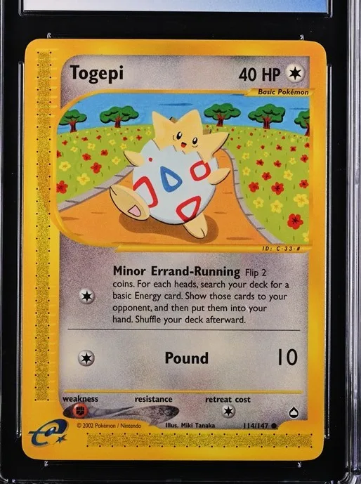 Togepi Pokémon card front