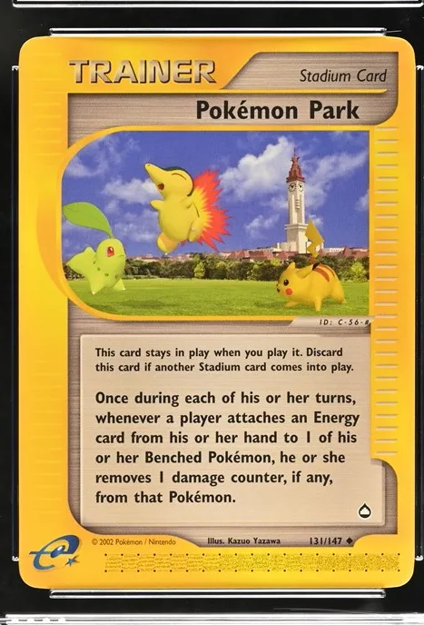 Pokémon Park Pokémon card front
