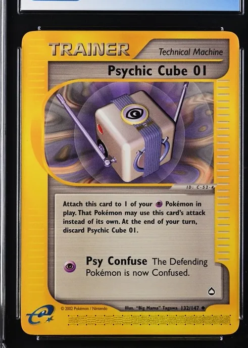 Psychic Cube 01 Pokémon card front