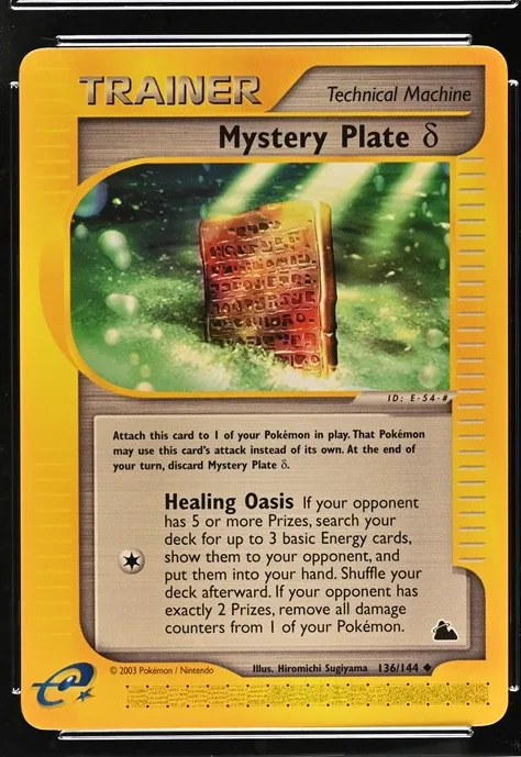 Mystery Plate δ