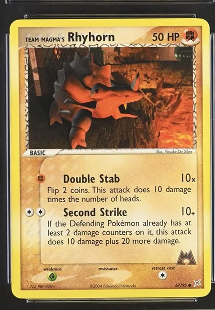 Team Magma's Rhyhorn