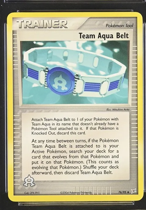 Team Aqua Belt