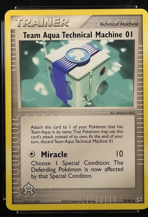 Team Aqua Technical Machine 01