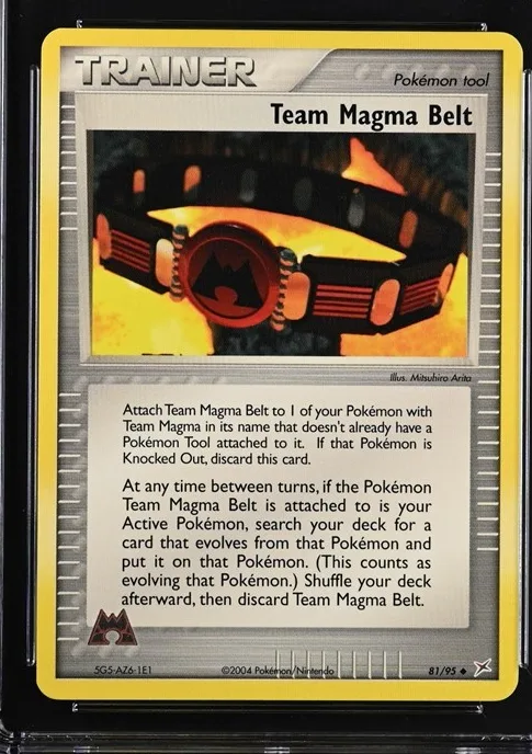 Team Magma Belt