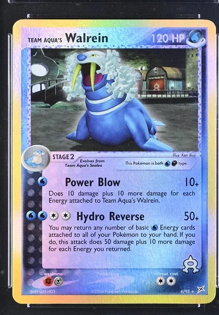 Team Aqua's Walrein