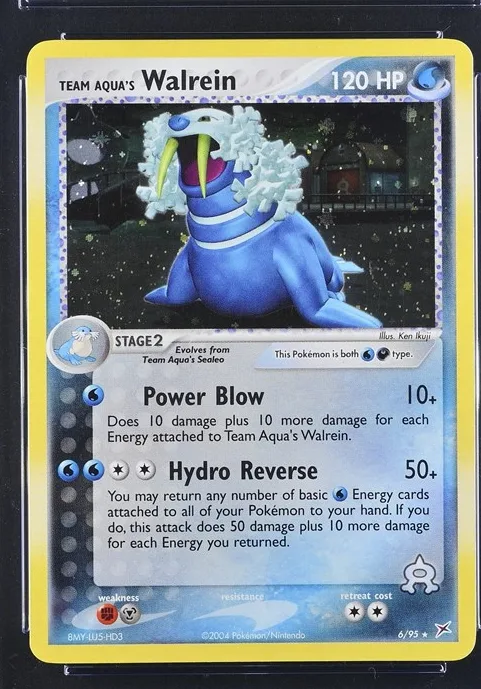 Team Aqua's Walrein