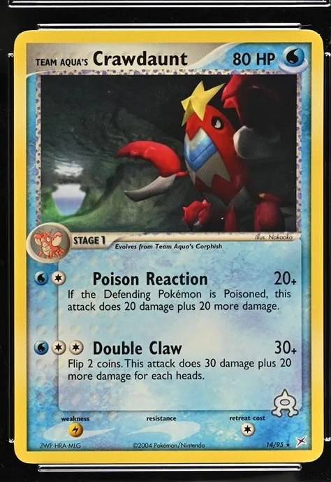 Team Aqua's Crawdaunt