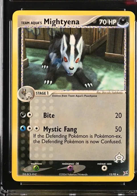 Team Aqua's Mightyena