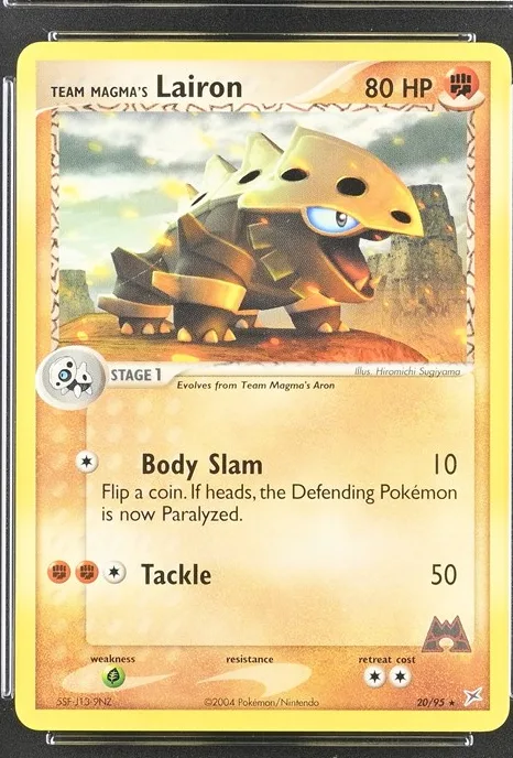 Team Magma's Lairon
