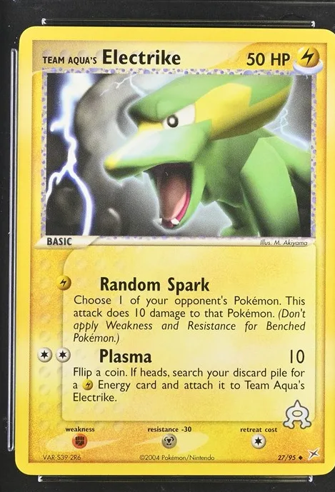 Team Aqua's Electrike