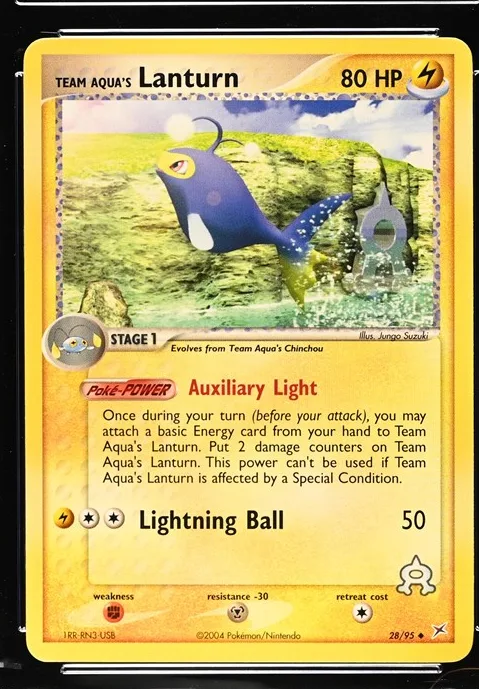 Team Aqua's Lanturn