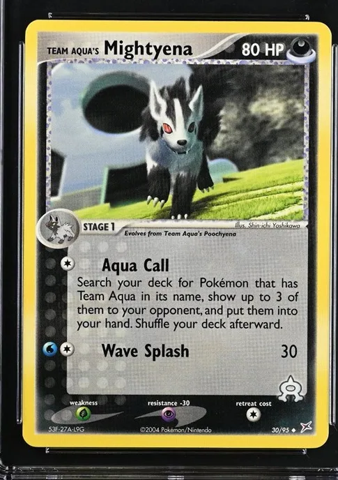 Team Aqua's Mightyena