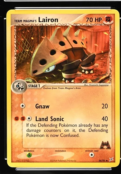 Team Magma's Lairon