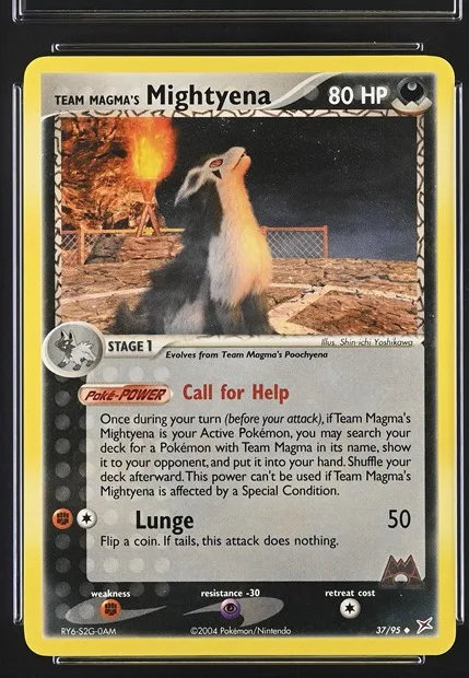 Team Magma's Mightyena
