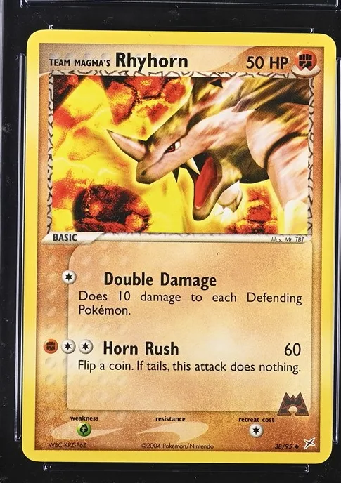 Team Magma's Rhyhorn