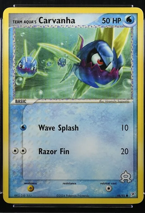 Team Aqua's Carvanha