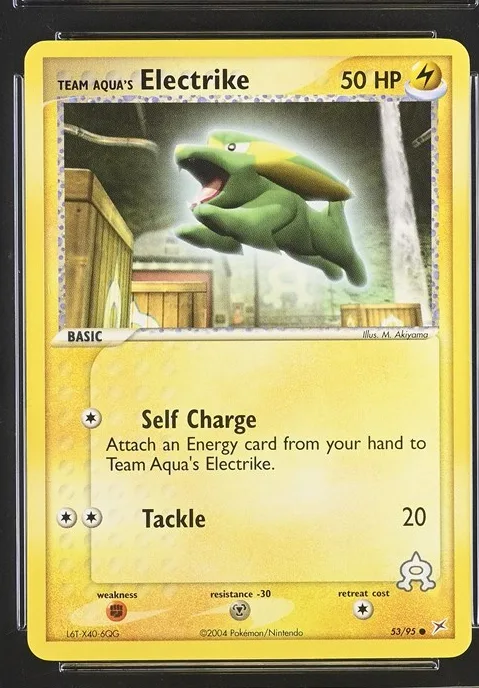 Team Aqua's Electrike