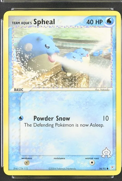 Team Aqua's Spheal
