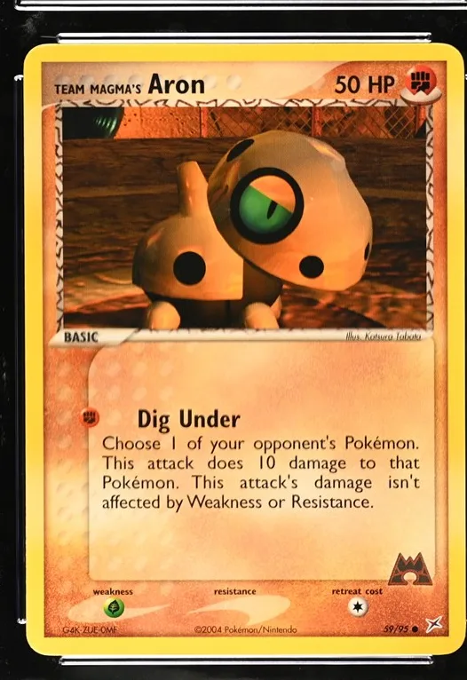 Team Magma's Aron