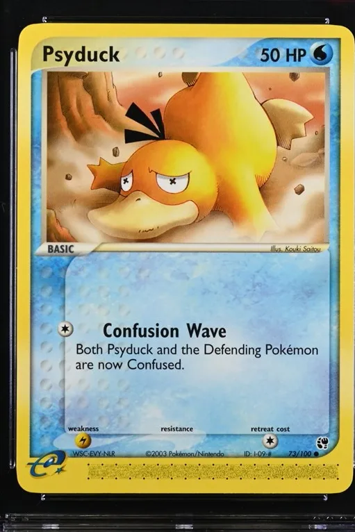 Psyduck Pokémon card front