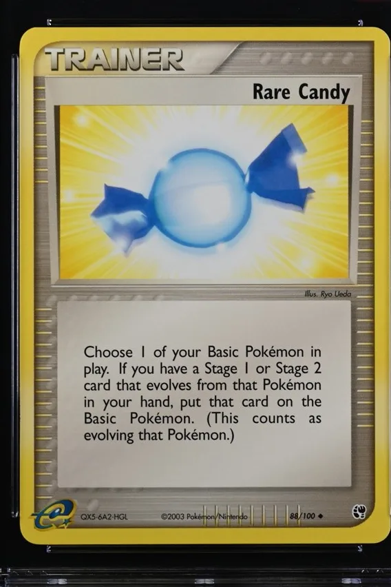 Rare Candy Pokémon card front