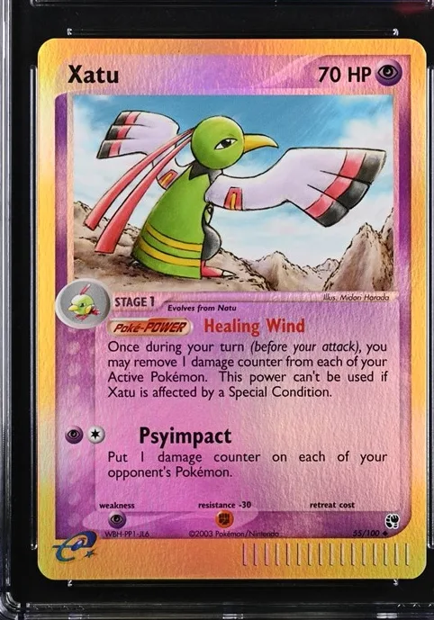 Xatu Pokémon card front