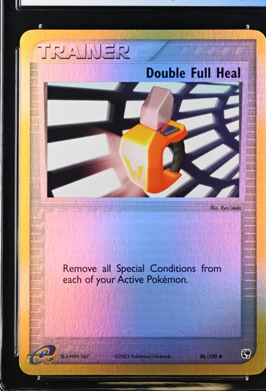 Double Full Heal Pokémon card front