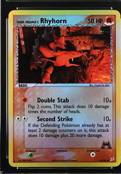 Team Magma's Rhyhorn