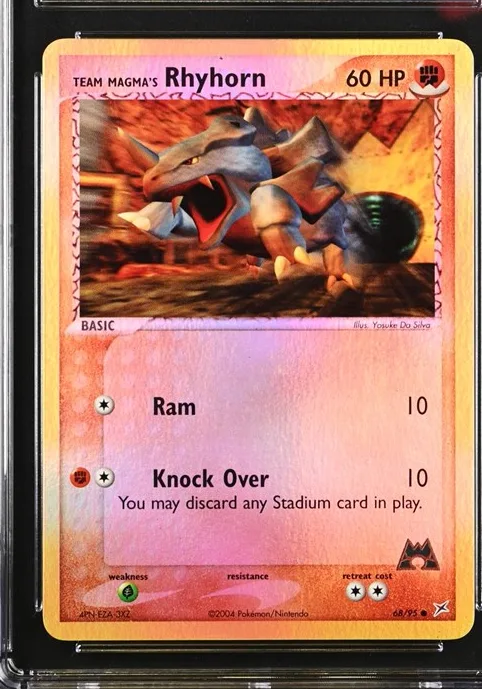 Team Magma's Rhyhorn