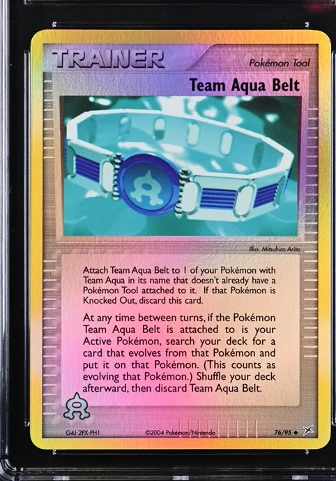 Team Aqua Belt