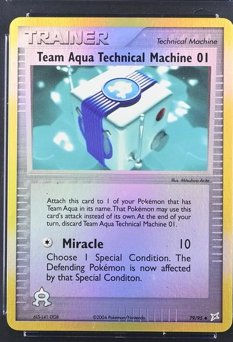 Team Aqua Technical Machine 01