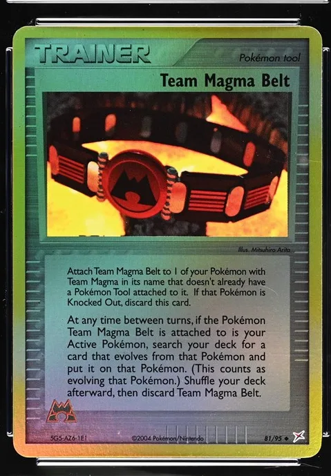 Team Magma Belt