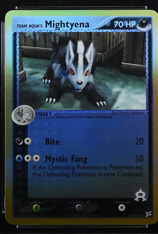 Team Aqua's Mightyena