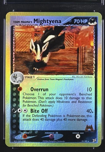 Team Magma's Mightyena