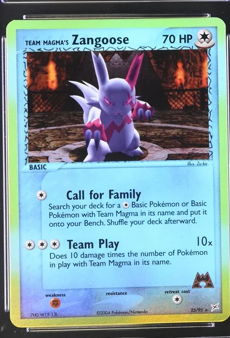 Team Magma's Zangoose