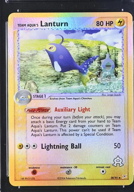 Team Aqua's Lanturn