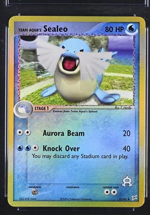 Team Aqua's Sealeo