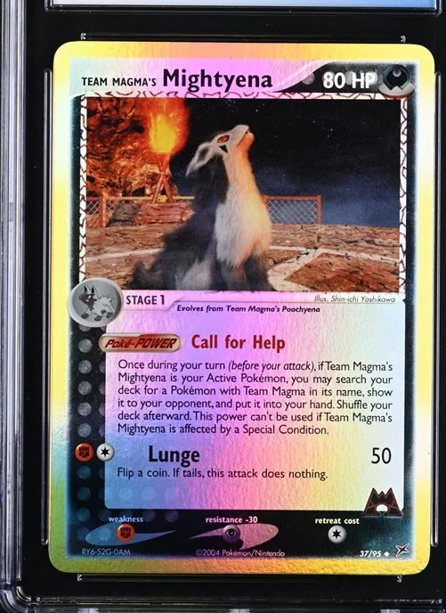 Team Magma's Mightyena