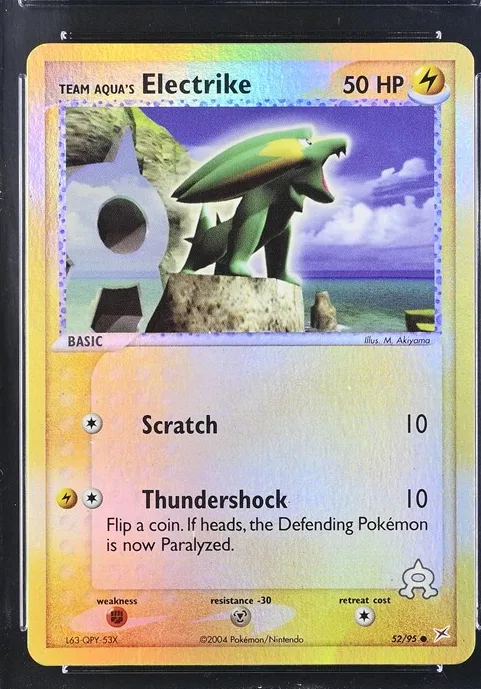 Team Aqua's Electrike
