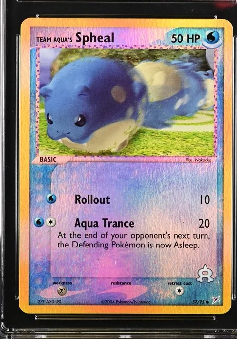 Team Aqua's Spheal