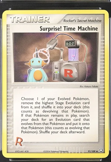 Surprise! Time Machine